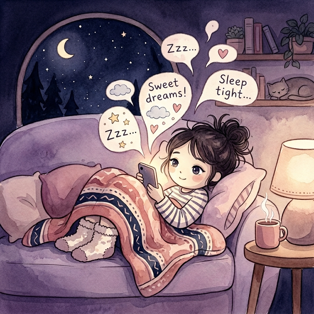 Late night chat with Julie